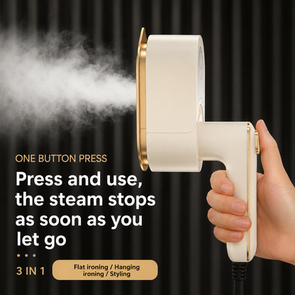 Handheld Garment Steamer and Iron